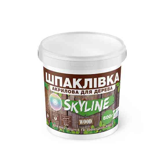 Шпаклевка акриловая для Дерева готовая к применению 