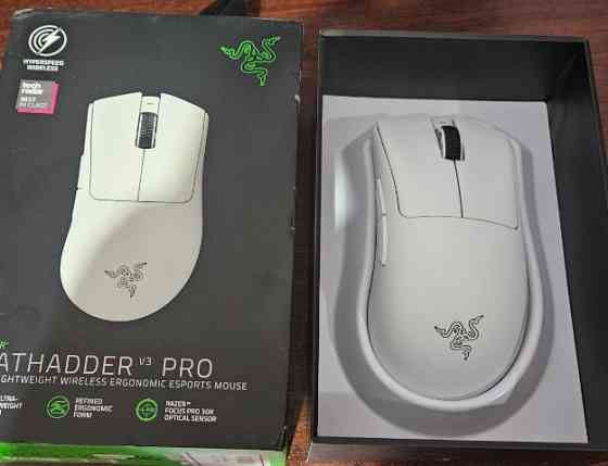 Мишка Razer DeathAdder V3 PRO Wireless White Київ