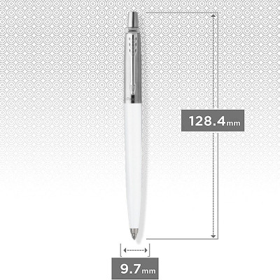 Ручка шариковая Parker JOTTER 17 Originals White CT BP в Eco упаковке (15 032e) Винница - изображение 4