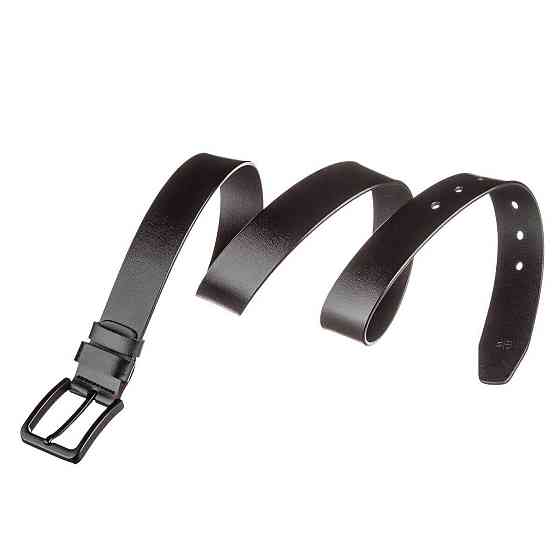 Чоловічий шкіряний ремінь classic Vintage 20222 Чорний Київ