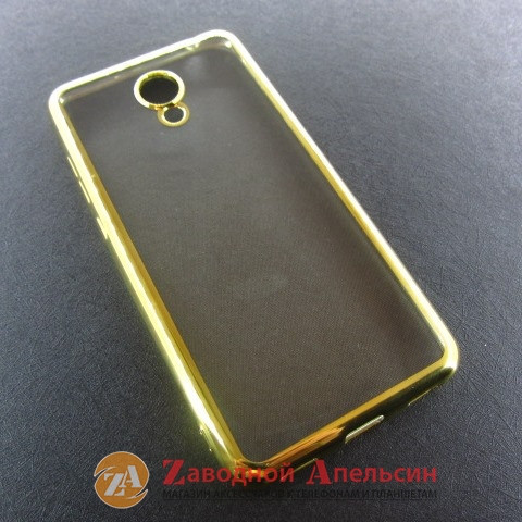 Meizu M6 чохол Electroplating golden Одеса - фото 4