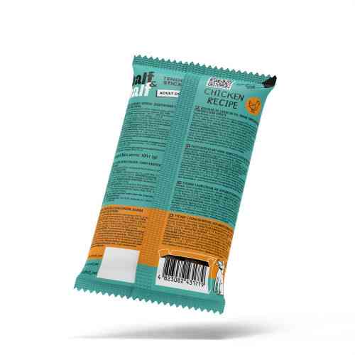 Ласощі для собак Half&Half у формі м'ясних паличок з куркою, 100 г Київ