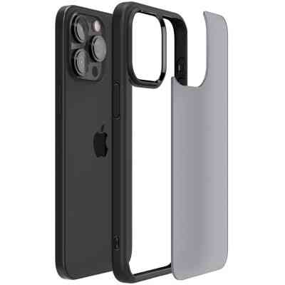 Чехол для мобильного телефона Spigen Apple iPhone 15 Pro Ultra Hybrid Frost Black (ACS06709) Винница