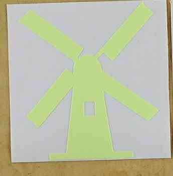 Наклейка люминесцентная 