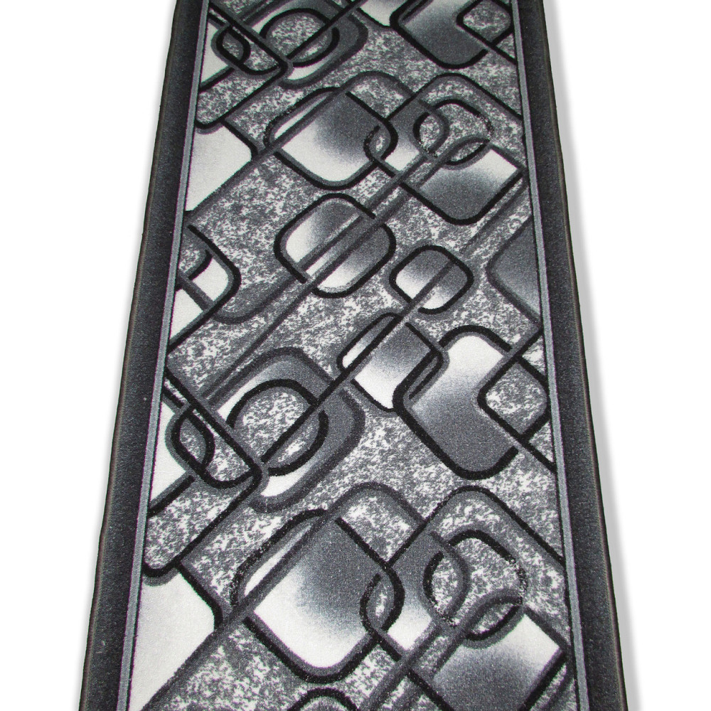 Ковровая дорожка лучшая цена, Чёрный ромб,  Ковёр на отрез, 1.2 м. Каменское - изображение 1