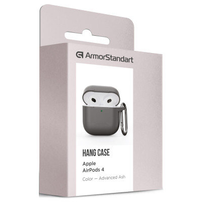 Чохол для навушників Armorstandart Hang Case для Apple AirPods 4 Advanced ash (ARM81278) Вінниця - фото 3