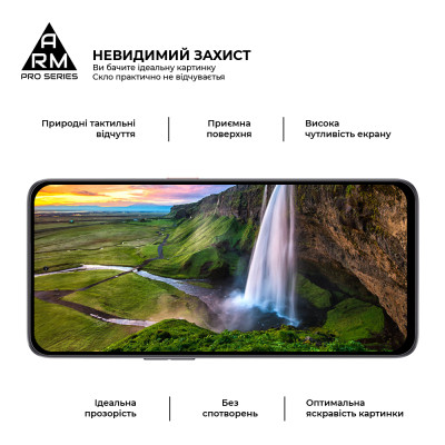 Скло захисне Armorstandart Pro ZTE Nubia Neo 2 5G Black (ARM78903) Вінниця - фото 4