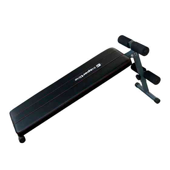Скамья наклонная для тренировки мышц живота inSPORTline Straight Киев