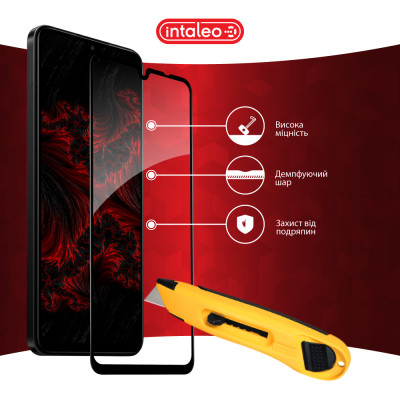 Стекло защитное Intaleo Full Glue Xiaomi Redmi 14C Black (1283126598722) Винница - изображение 5