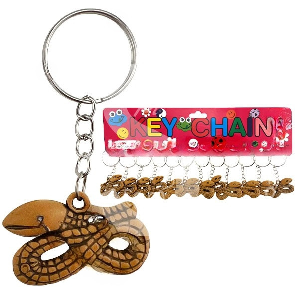 Брелок на ключи костяной Змея 12 шт уп Киев - изображение 1