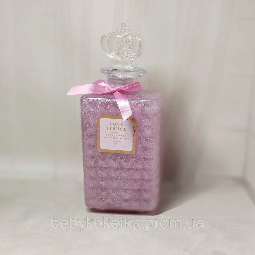 Піна для ванни з шиммером Love Struck Bubble Bath рожевий букет 500мл Львів - фото 1