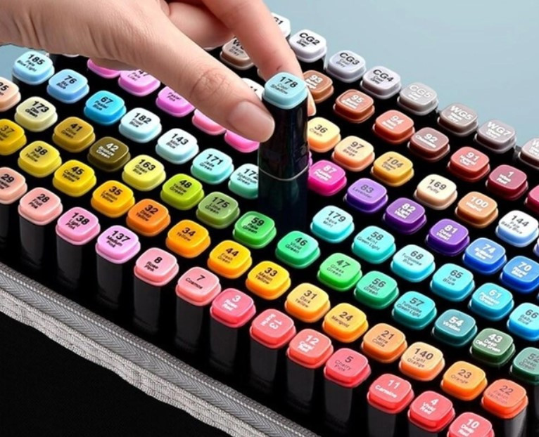 Набір скетч-маркерів Sketch Marker 9369, 262 шт. Винница - изображение 2