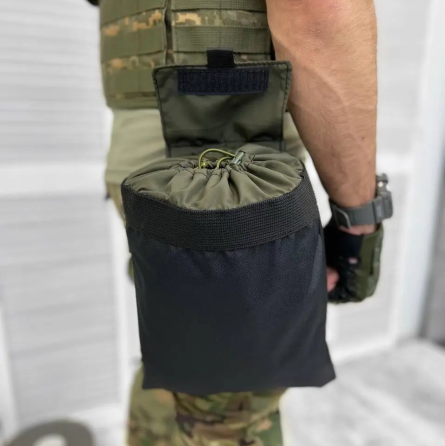 Тактическая сумка подсумок для сброса Fagot (Черный) Винница