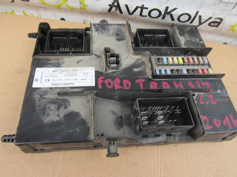 Блок комфорта Ford Transit MK7 2.2 tdci 2014-2020 (BK2T-14B476-AU) Ковель - изображение 1