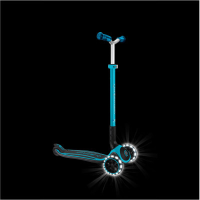 Самокат Globber Ace колеса з підсвіткою Аква (667-100) Вінниця - фото 8