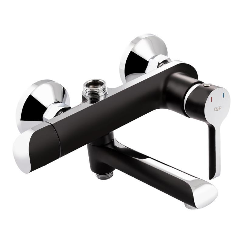 Душова система для ванни Qtap Grand BCR 1004 на 3 режима, чорний/хром Київ - фото 3