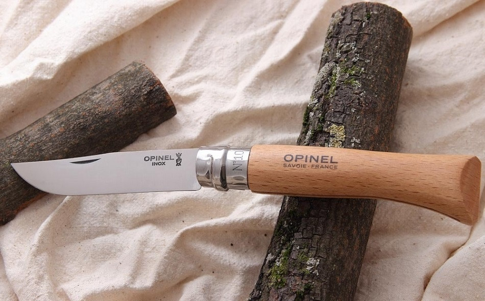 Кухонний Ніж універсальний Ніж Opinel "Inox Natural No.10" (123100) Нержавіюча сталь Нововолинськ - фото 2