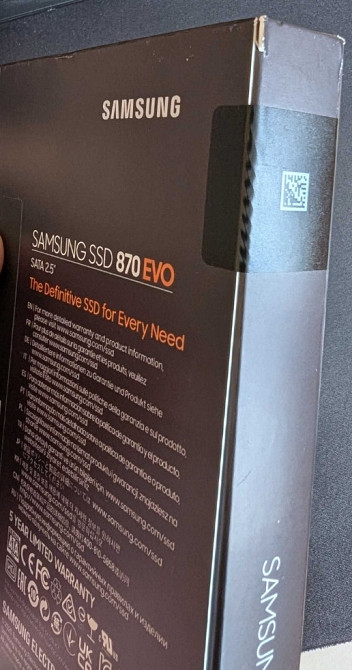 SSD диск Samsung 870 Evo, 1TB 2.5