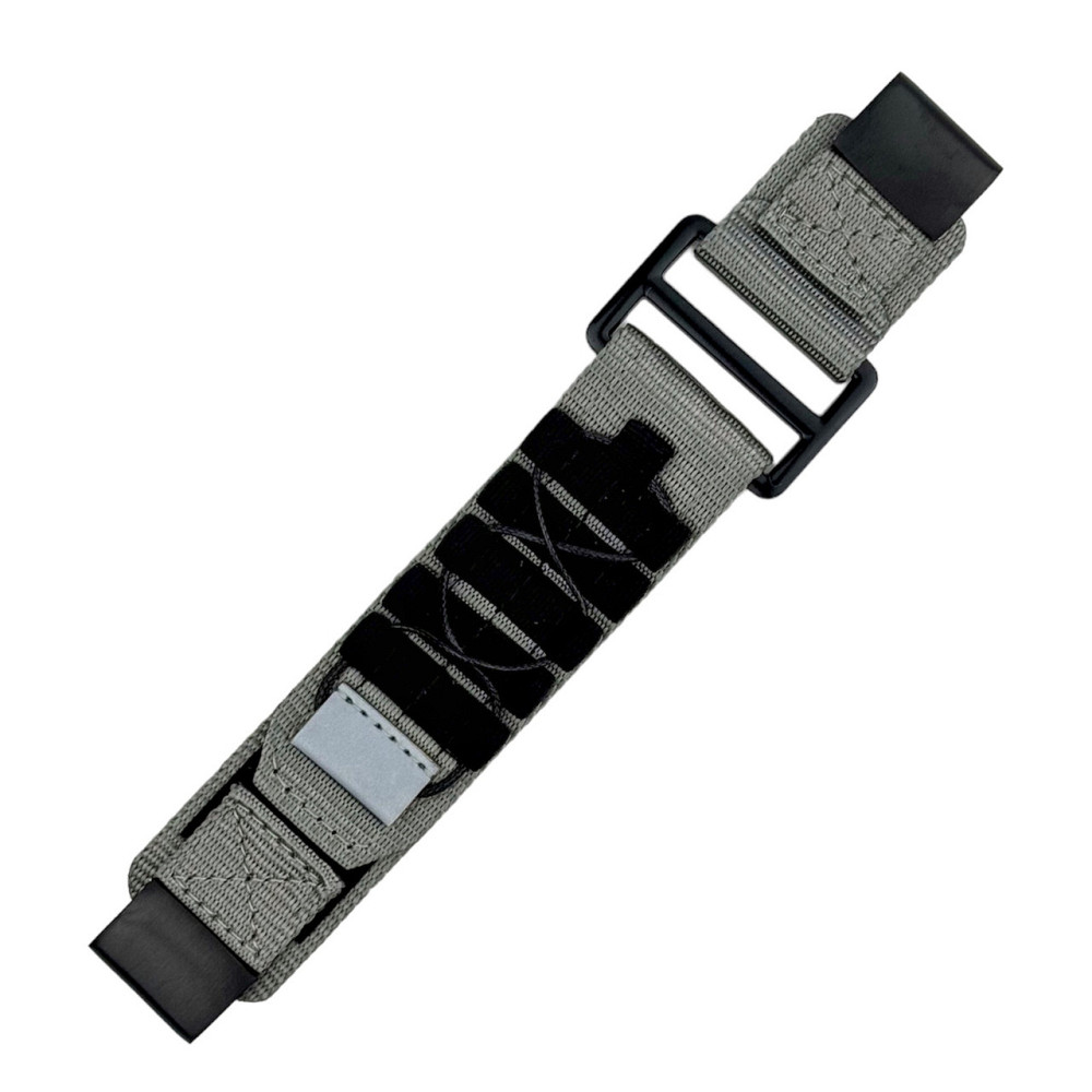 Ремінець для годинника Nylon Pro for Garmin Grey 22 мм SBR Київ - фото 1