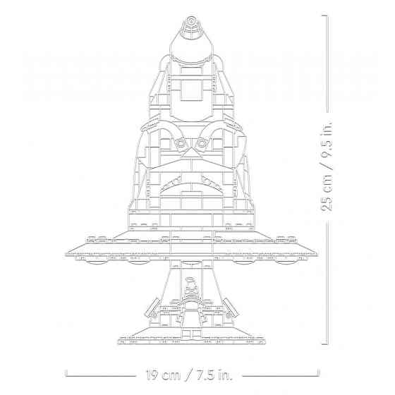 Конструктор Болстяний сортувальний капелюх, 561 деталь, сумісний із lego-лого Київ