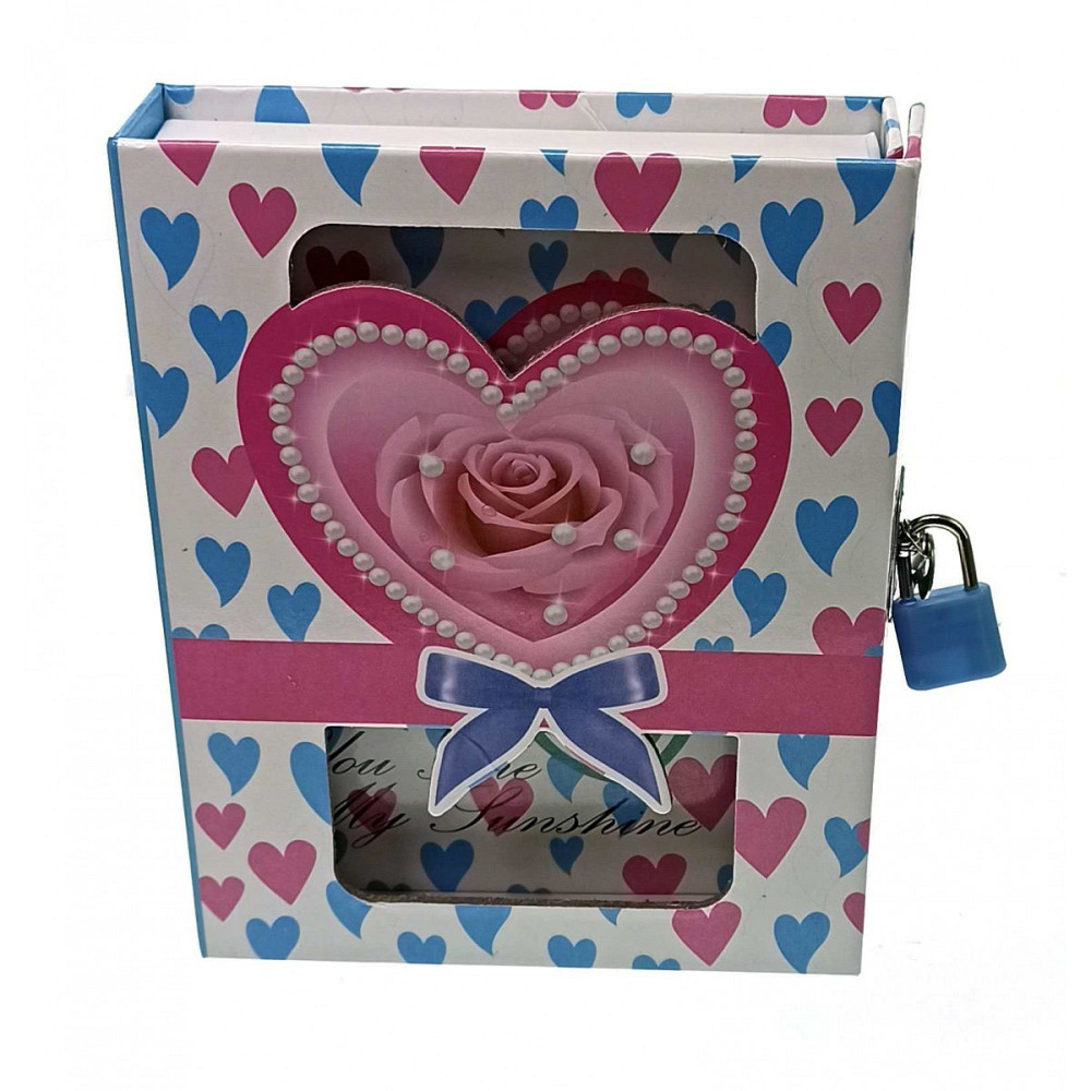 Блокнот із замком для дівчаток Київ - фото 3