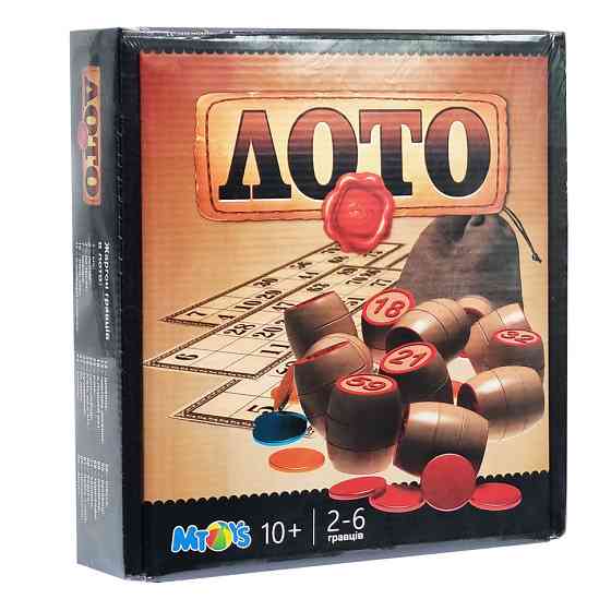 Настільна гра "Лото" L0001, від 10-ти років Вінниця