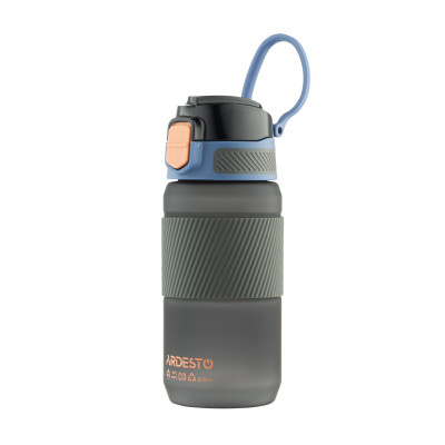 Пляшка для води Ardesto Spring 600мл чорний (AR2260SB) Вінниця - фото 4