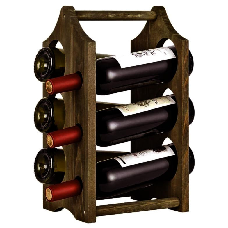 Настольная винная полка 