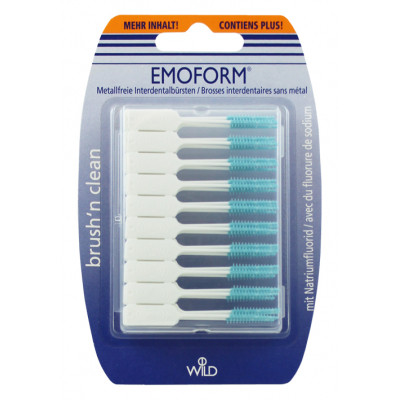 Щетки для межзубных промежутков Dr. Wild Emoform Brush'n clean безметалловые 50 шт. (7611841701099) Винница - изображение 1