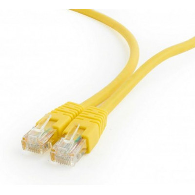 Патч-корд 0.25м UTP cat 6 CCA yellow Cablexpert (PP6U-0.25M/Y) Вінниця - фото 2