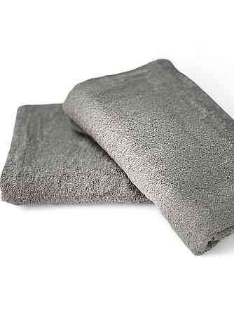 Махровое полотенце Ideal Textile 70х140 см однотонное (56860538) сірий Черновцы