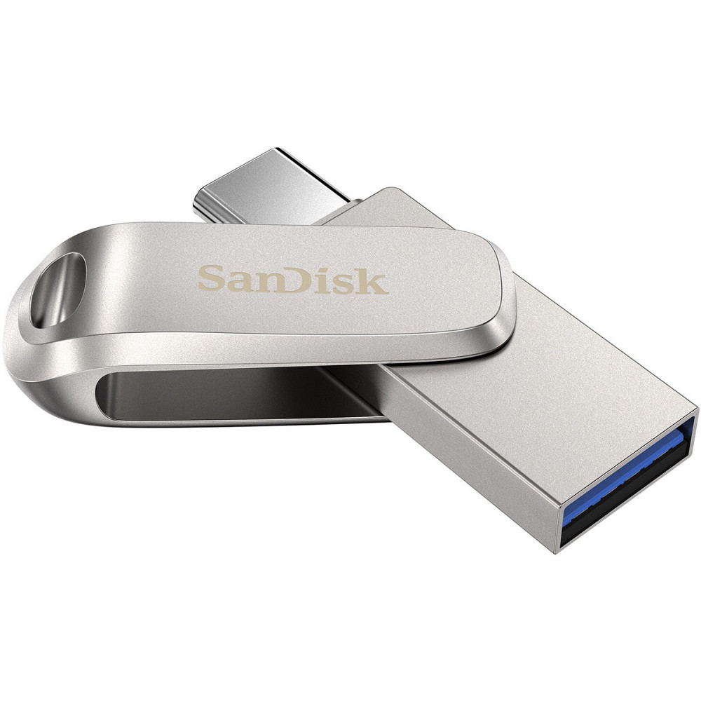 Flash SanDisk USB 3.1 Ultra Dual Luxe Type-C 128Gb (150 Mb/s) Киев - изображение 3