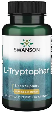L-триптофан Swanson L Tryptophan 500 mg 60 капс Київ - фото 1