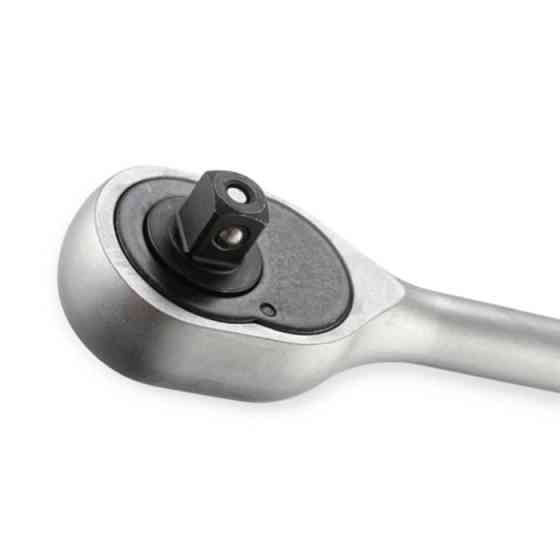 Тріска з квадратом 3/8" 24 зуби 200 мм CrV Мукачево