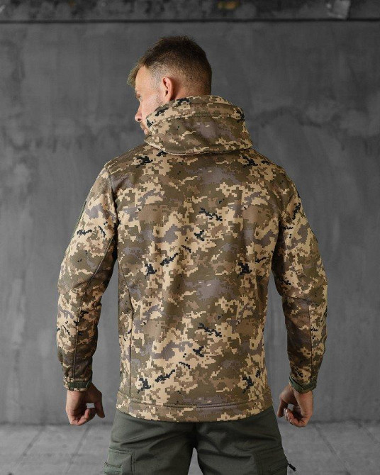 Тактическая куртка мужская весна осень kord пиксель XXXL Одесса - изображение 13