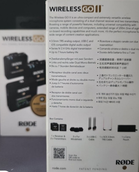 НОВІ Rode Wireless GO II — Запаковані. Харків - фото 4