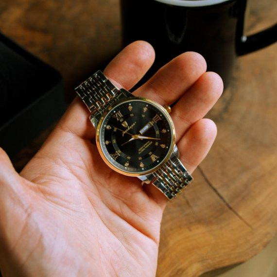 Годинник чоловічий наручний Hemsut Poedagar Чорний Київ - фото 5