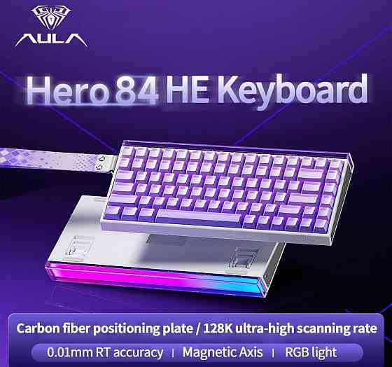 Магнітна клавіатура aula hero 84/68 he. Харків