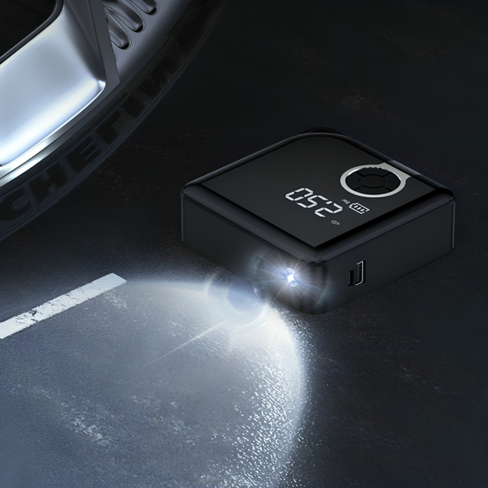 Автомобильный компрессор аккумуляторный,5000мАч,CTC-658 SBR Киев - изображение 3