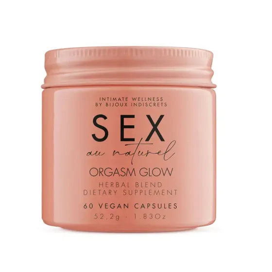 Натуральна харчова добавка для підвищення лібідо Bijoux Indiscrets Sex au Naturel — Orgasm Glow Львів