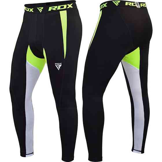 Штани компрессійні RDX Lycra Green M Київ