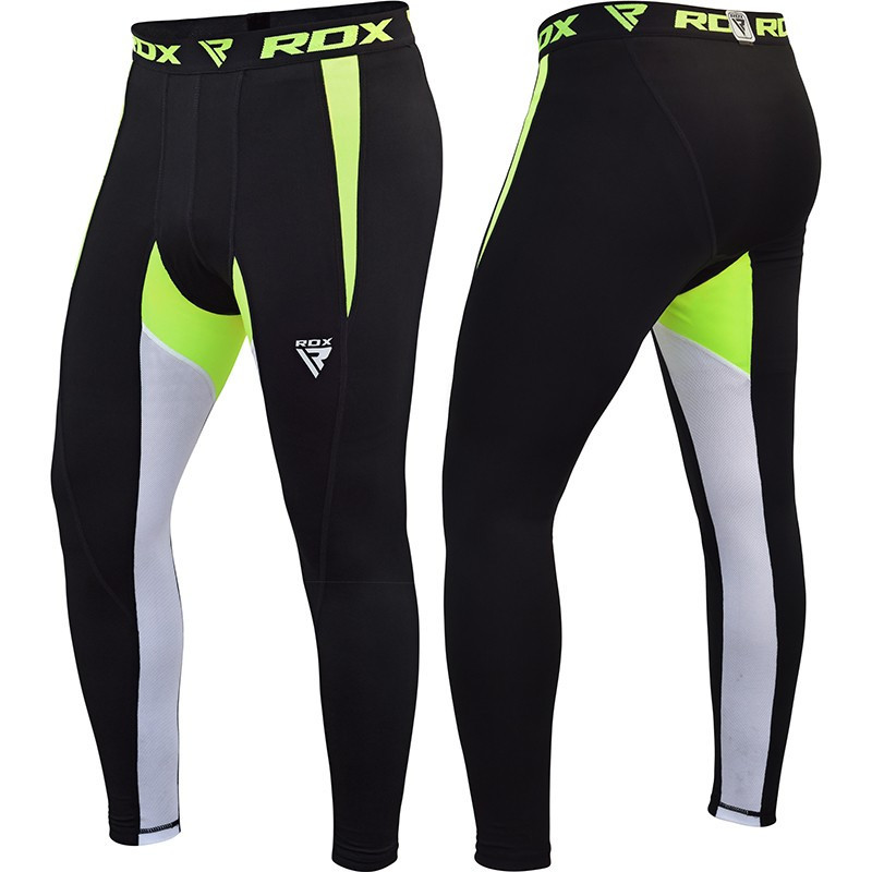 Брюки компрессионные RDX Lycra Green M Киев - изображение 6