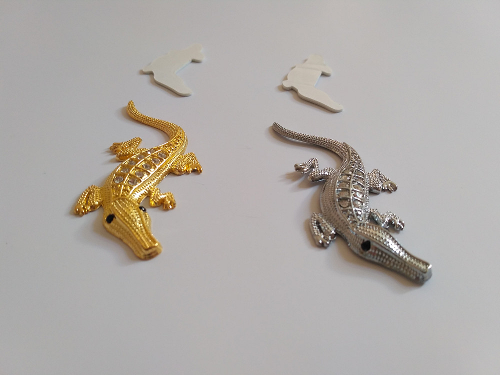 Наклейка металлическая Крокодил Киев - изображение 8