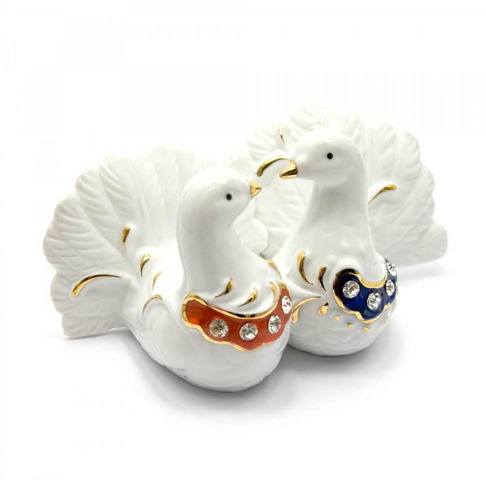 Статуетка з порцеляни Голуби пара Київ - фото 1