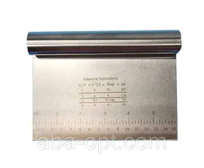 Шпатель різак кондитерський з розміткою 11 х 15 см Нео (шт) Одеса - фото 1