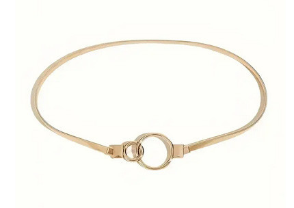 Пояс женский стильный золоститстый Киев - изображение 2