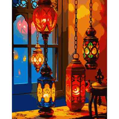 Картина по номерам Santi Мозаїка зі світла 40*50см LED (955087) Винница