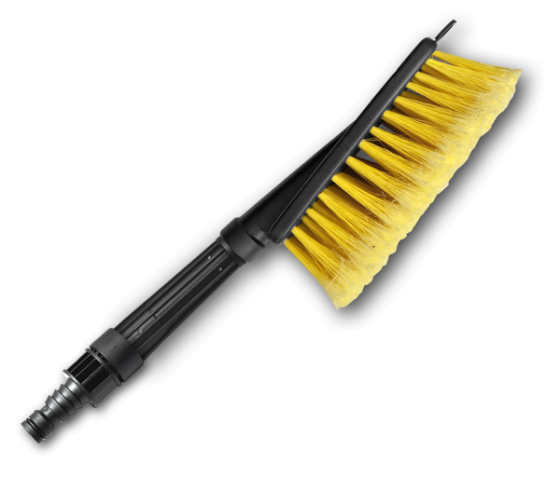 Щітка автомобільна 2-функціональна з насадкою для поливу, 44 см, ES2011 Київ