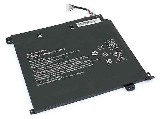 Аккумулятор для ноутбука HP DR02XL Chromebook 11 G5 7.7V Black 3600mAh OEM Вінниця