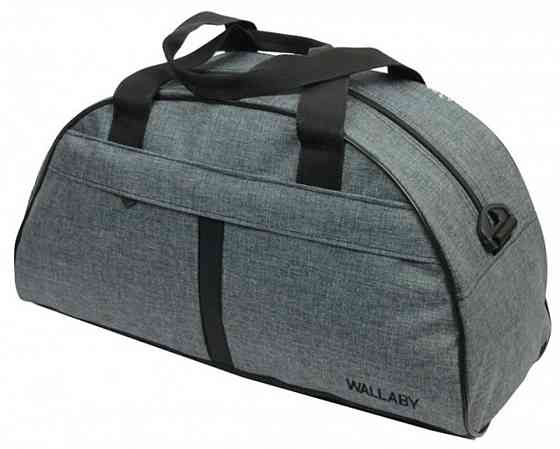 Сумка дорожная Wallaby 213 27х43 серая S213003 Киев